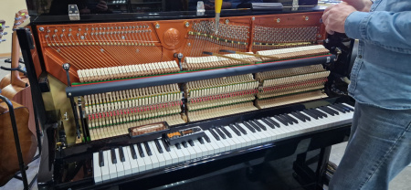 W120 BL Пианино акустическое, цвет черный полированнный 120 см  Wendl&Lung