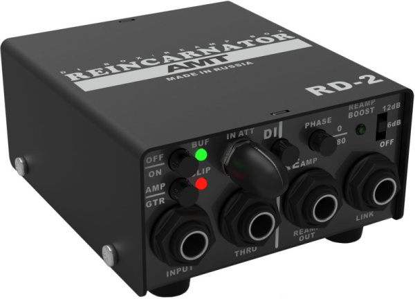 RD-2 Reincarnator Пассивный / активный DI-box (ди-бокс) и ReAmp-box, AMT Electronics