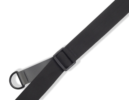 MRHSS-BLK Specialty Series Ремень для гитары, кожаный, черный, Levy's