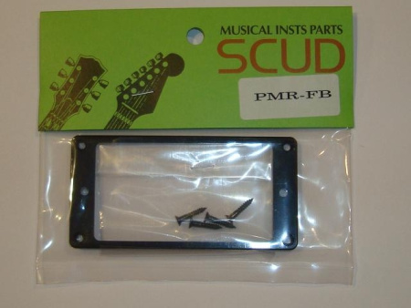 PMR-FB Рамка для хамбакера низкая, пластиковая, черная SCUD Made in Japan. GOTOH