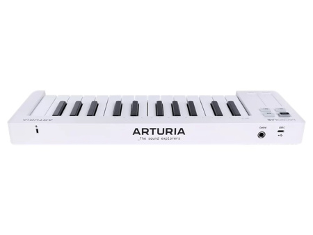MicroLab MK3 White MIDI-клавиатура, 25 клавиш, белый цвет. ARTURIA 