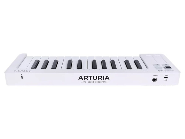 MicroLab MK3 White MIDI-клавиатура, 25 клавиш, белый цвет. ARTURIA 