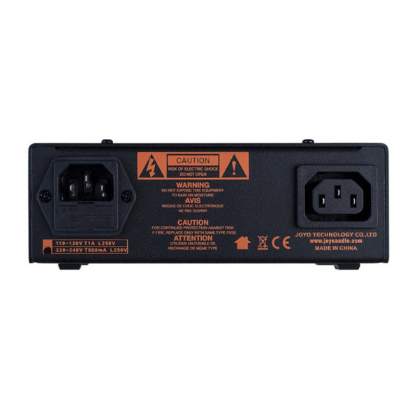 JP-04 Блок питания для педалей эффектов, 7х9В+1х12/18В, Joyo