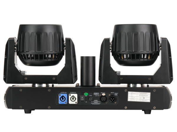 BR-615-2 Моторизированная световая "голова", двойная, 6х15Вт, LFocus