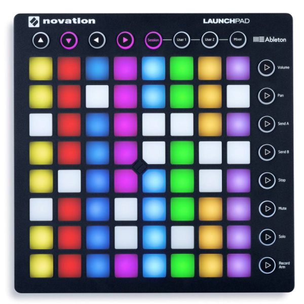 NOVATION LAUNCHPAD MK2 контроллер для Ableton Live, 64 полноцветных пэда, питание по USB