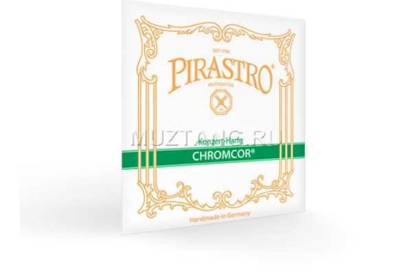 (TDN) PIRASTRO Chromcor 377000 струны для арфы, 7 октава (комплект)