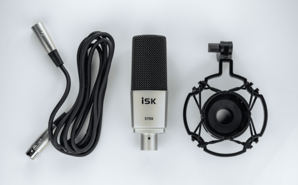 S700 профессиональный конденсаторный микрофон с кардиоидной диаграммой. ISK