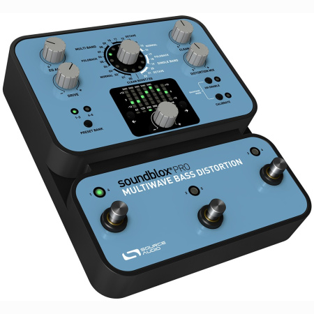 SA141 Soundblox Pro Multiwave Bass Distortion Басовый эффект дисторшн. Source Audio