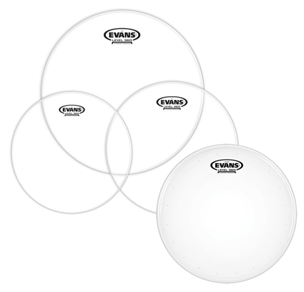 EPP-G2HDD-S G2 Clear Standard Набор пластиков для малого и том барабана (12, 13, 16") + 14", Evans