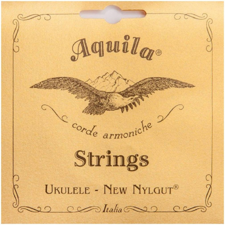 4U NEW NYLGUT  Комплект струн для укулеле сопрано (High G-C-E-A). AQUILA 