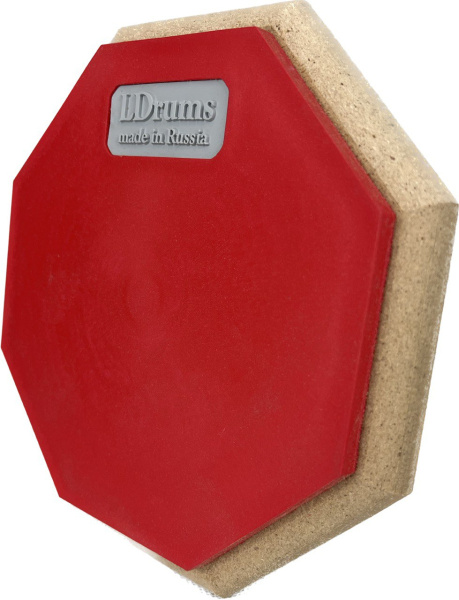 LDTP6-RD Тренировочный пэд 6", резина, красный, LDrums