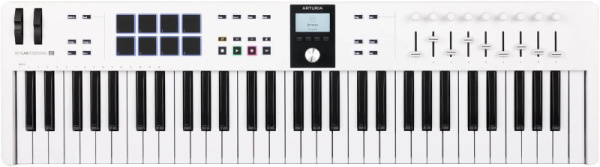 KeyLab Essential 61 mk3 White MIDI-клавиатура 61 клавиша. Arturia
