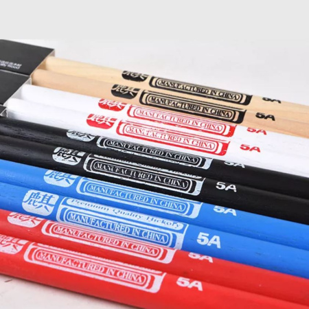 10103003 Colored Series QI 5A Барабанные палочки, орех гикори, синие, HUN