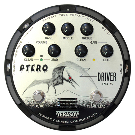 PD-5 Pterodriver Педаль эффектов, YERASOV