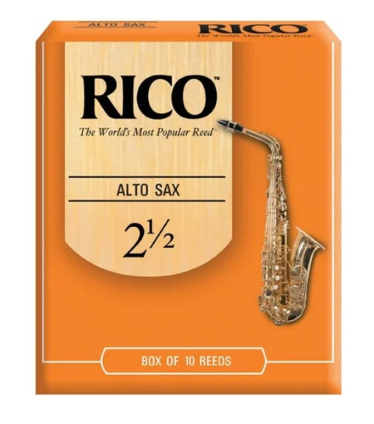 RJA1025 Трость для саксофона альт №2,5, 1 шт. RICO 
