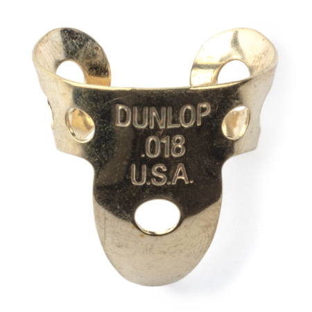 37R.018 Brass Медиатор на палец 1 шт, латунь, толщина .018, Dunlop