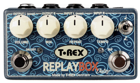 REPLAY BOX delay Гитарный эффект, T-REX