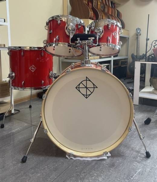 PODFM422AM Fuse Maple Набор барабанов, красный цвет, Dixon