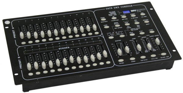 DL400 DMX-пульт световой пульт 24 канала. Involight