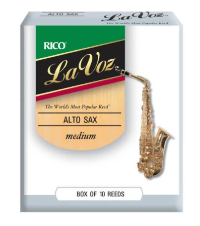 RJC10MD La Voz Трость для саксофона альт, средние (Medium), 1 шт. Rico 