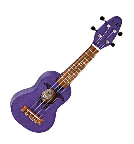 K1-PUR Keiki Укулеле сопранино, фиолетовый, Ortega
