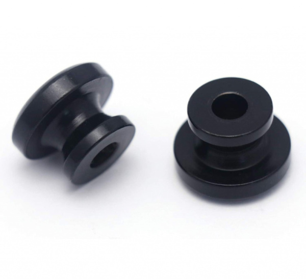 HE007-BK Крепление ремня, черное, 1 шт, Paxphil