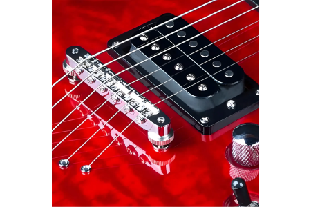 (TDN) BULLFIGHTER D-170 RD электрогитара, цвет красный, чехол в комплекте