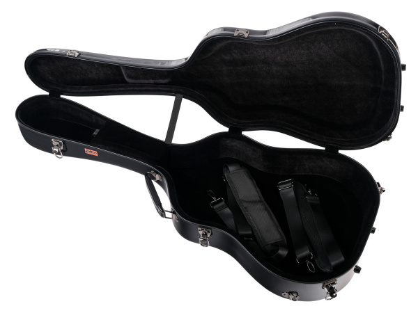 FWC-600 Футляр для акустической гитары, стекловолокно, Guider