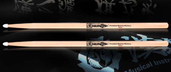 10101001013 (301004057) Natural Series 5AN Барабанные палочки, орех гикори, нейлон наконечник, HUN