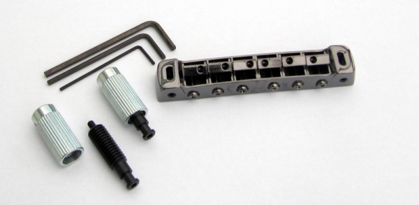 510FB CB Бридж для электрогитары, космический черный. Gotoh (Made in Japan)