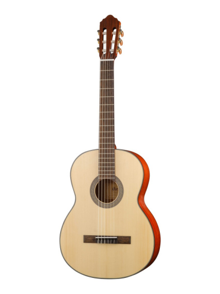 AC200-OP-w/bag Classic Series Классическая гитара, массив ели, с чехлом, Cort