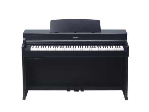 UP405E-PVC-BLACK Цифровое пианино, черное, Medeli