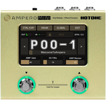 MP-50MT Ampero Mini (Mustard) Процессор эффектов. Hotone