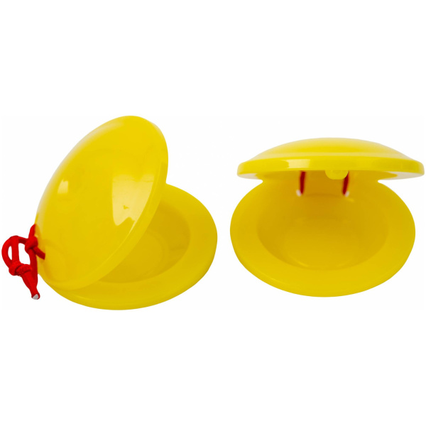 CNT-MPC-YW Кастаньеты пластиковые, цвет в ассортименте. TERRIS