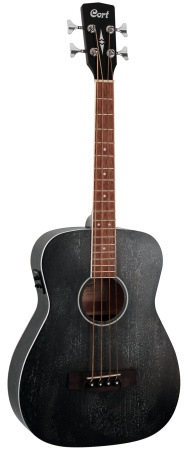 AB590MF-BOP Acoustic Bass Series Электроакустическая бас-гитара, черная, Cort