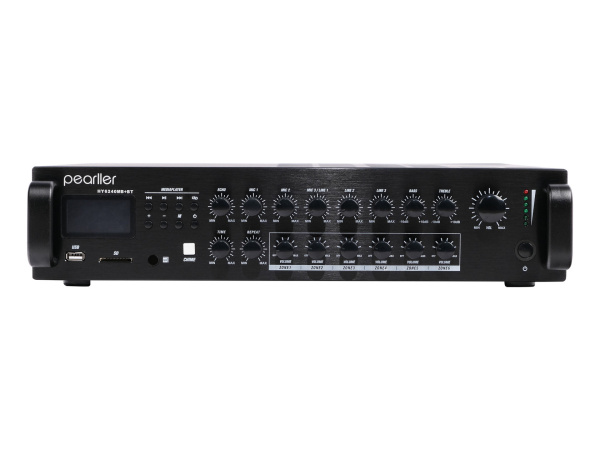 HY6240MB+BT Усилитель мощности трансляционный, 240Вт, Pearller