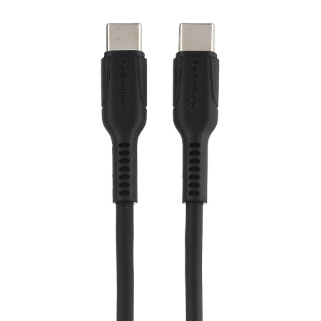 00-00028382 Кабель GP21TT Type-C (m)-Type-C (m) 3.0A 60W силикон черный, GoPower