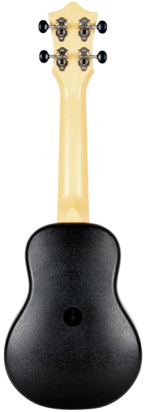 TUS-40 GRAFFITI Укулеле Travel, сопрано, черная с рисунком, пластик. чехол в комплекте, FLIGHT 