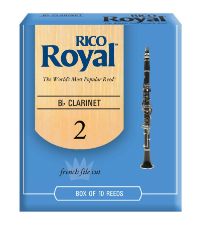 RCB1020 Rico Royal Трость для кларнета Вb, размер 2.0, 1 шт. Rico