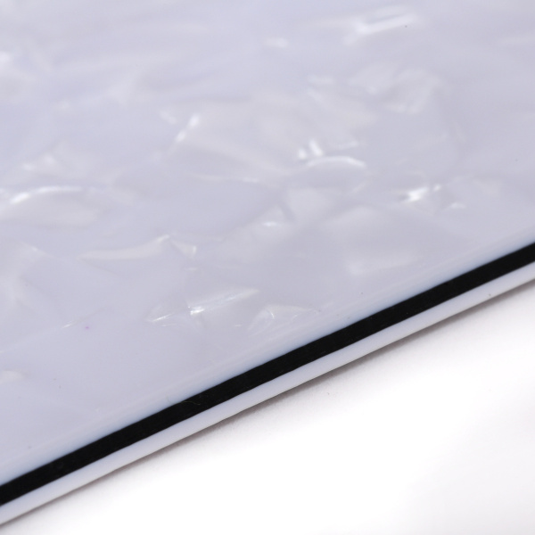 M698 Заготовка для пикгарда, 3 слоя, цвет белый перламутр, Musiclily