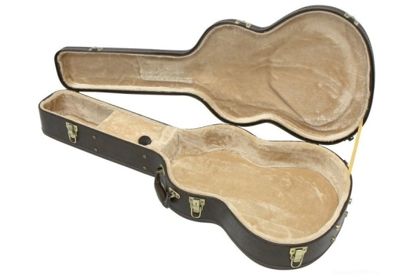 (TDN) GEWA Prestige Arched Top Acoustic Guitar Case Brown кейс для акустической гитары