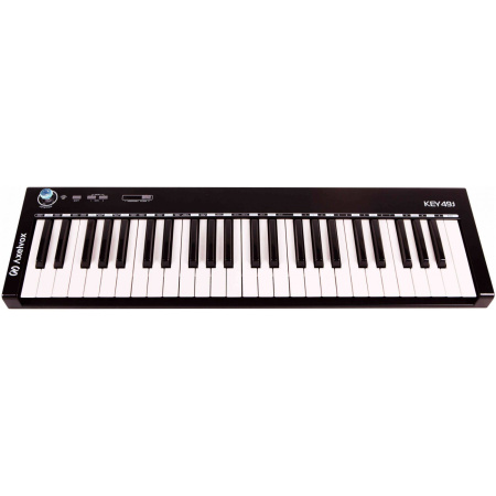 KEY49j Black MIDI-клавиатура 49 клавиш, цвет черный, Axelvox