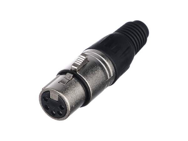 SKCA121 Разъем на кабель XLR female 5Р 5-пиновый, Soundking