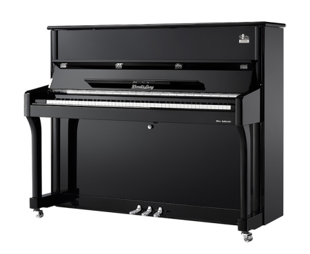 W120BL Пианино акустическое, цвет черный полированнный Wendl&Lung