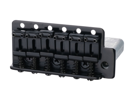 BS113F-BK Бридж тремоло, блок 42мм, черный, Paxphil