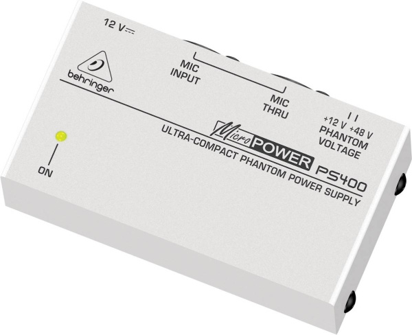 PS400 MICROPOWER внешний блок фантомного питания. BEHRINGER