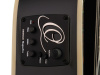 RCE145BK Family Series Pro Классическая гитара со звукоснимателем, в комплекте чехол, Ortega