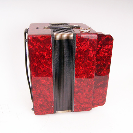 S5XL-A-RED Гармонь "Чайка 314" 25х25-III-2, красная, Шуйская гармонь