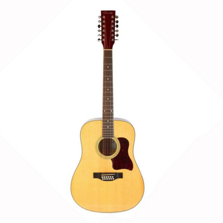 F64012-N Акустическая 12-струнная гитара, цвет натуральный, Caraya