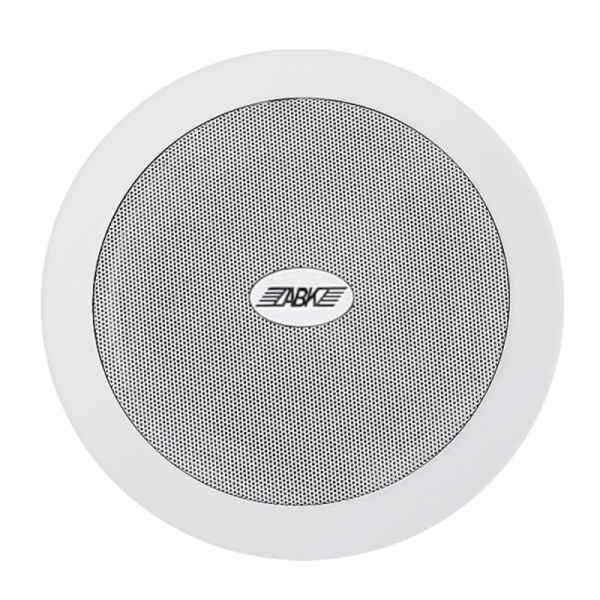 WA-112 Громкоговоритель потолочный 1*6,5, 70/100B, 3/6 Вт, 100 дБ, 80-14000Гц. ABK